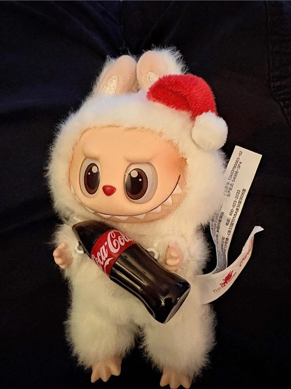 The Monsters Coca-Cola The Monsters Labubu keychain plush Keychain in
